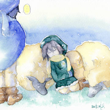 2015寒中絵