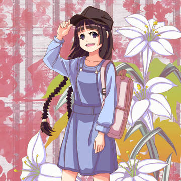 花  少女
