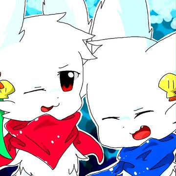 作者キャラ！双子！
