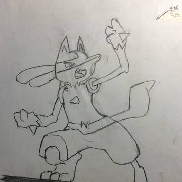 【手绘】lucario