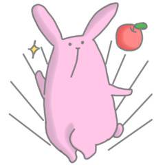 鼻下のびのび族[うさぎ]