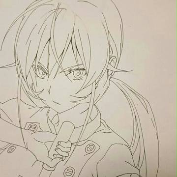 下描きですが。。。