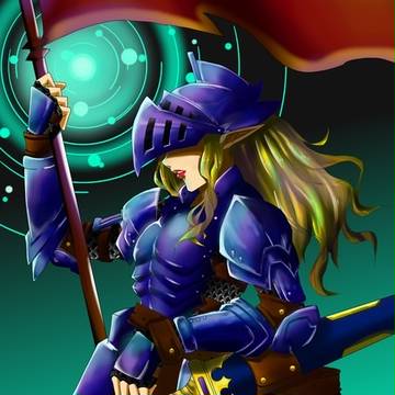女騎士(塗り直し)