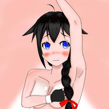 腋を描いてみたかった人生(時雨代行)