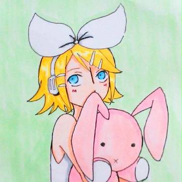 リンちゃんとウサギ