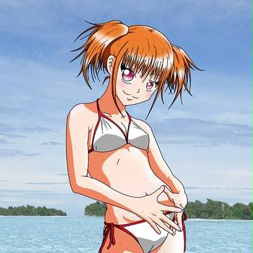 水着少女