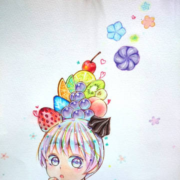 めしあがれ🍏🍑🍌🍒🍇🍊🍓🍍🍈