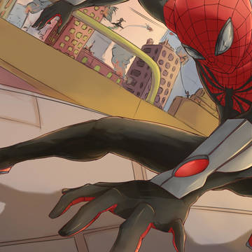 「Here~~~~~SPIDEY!!!」