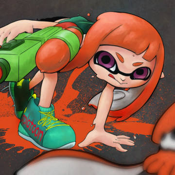 スプラトゥーン！　くコ:彡～