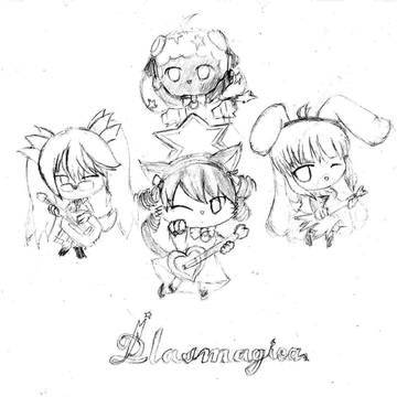 プラズマジカ描くの練習
