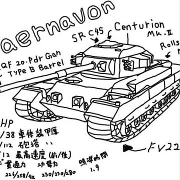 やっぱり重戦車は、Caernarvonに限るぜ！