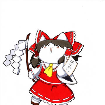コスにゃ　博麗霊夢