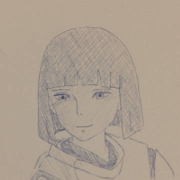 ハク様落書き