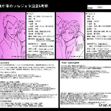【ソルジェラ考察×2】黒と灰とジェラート様