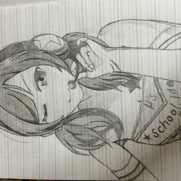 初めて描いた 真姫ちゃん