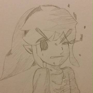 Link turning into Dark Link