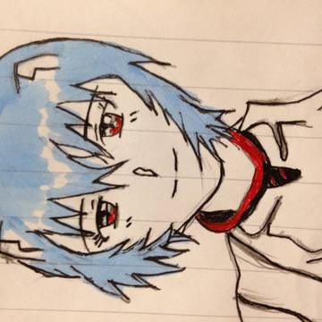 綾波レイを描いてみた