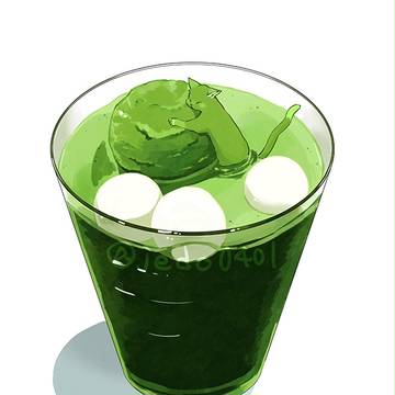 ぬこ抹茶フローズン