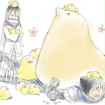 RTの数だけひよこ乗せました