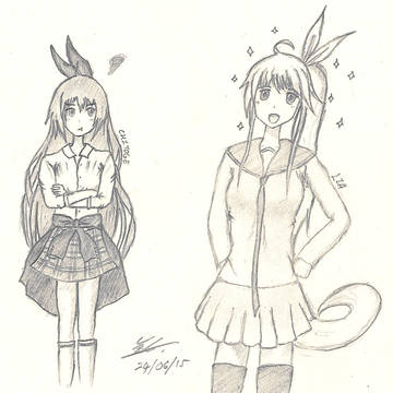 Chitoge and Lia
