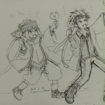 メルスト落書き