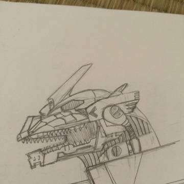 MFS-3 三式機龍 模写