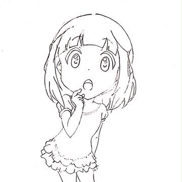 ちび栞落書き