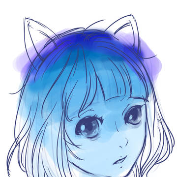 blue