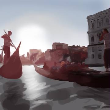 ゴンドラ ヴェネツィア イタリア