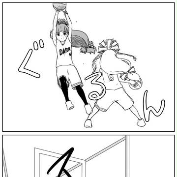 東方バスケ#330「振り向きざまシュート」