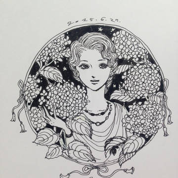 紫陽花の夕べ