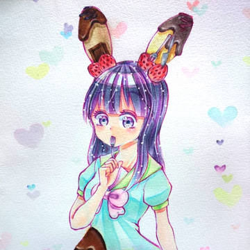 りす子ちゃんキャラ化🐰💭