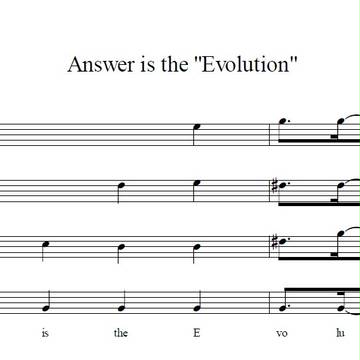 【耳コピ】Answer is the "Evolution"