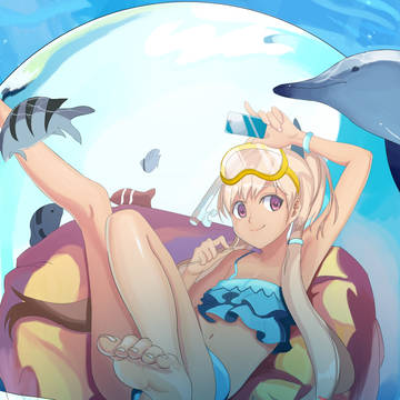深海の水玉