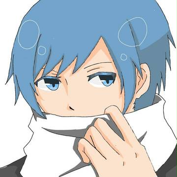 マフラー少年