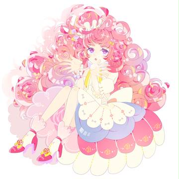 ブルガリアンローズ擬人化