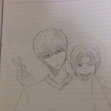 高緑 落書き