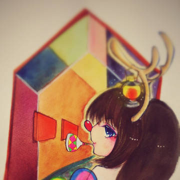 角の街③