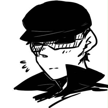 ブラック・マスク落書き