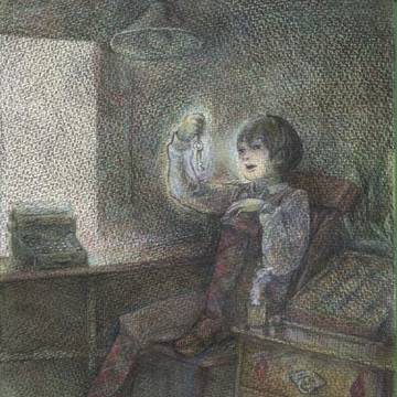 死人の街の青年