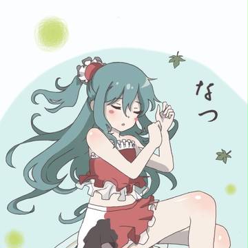 夏の女の子