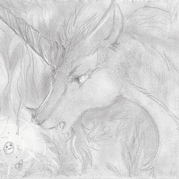 『雫と一角獣』