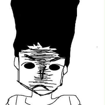 マウスでゴンさん書いてみた