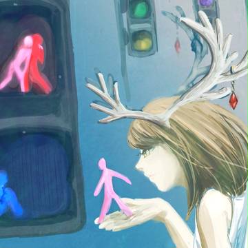 角の街