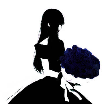 花束の女