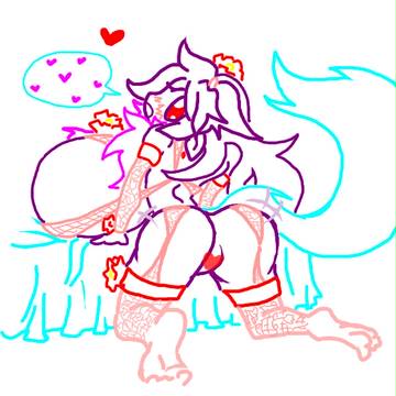 Sexy Flirty Fluffy VixyNyan
