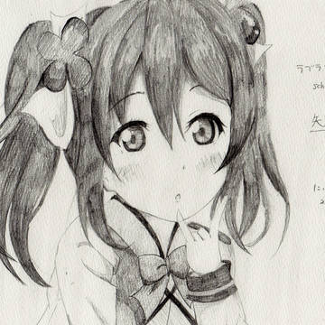 ラブライブ！　矢澤にこ　描いてみた