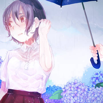 濡れるのも悪くない