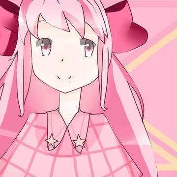 可爱の粉毛一只！
