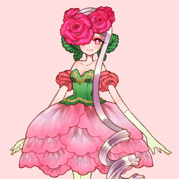 ブルガリアンローズ擬人化